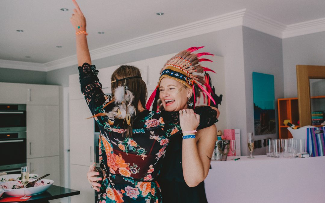 Themed 40th birthday lunch party, Buckinghamshire