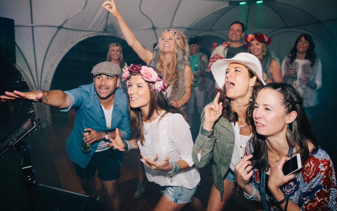 Festival vibe 40th birthday party